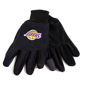 Lakers technology touch knit gloves